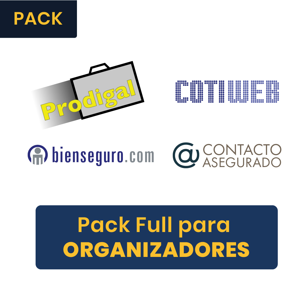 Pack Full para ORGANIZADORES